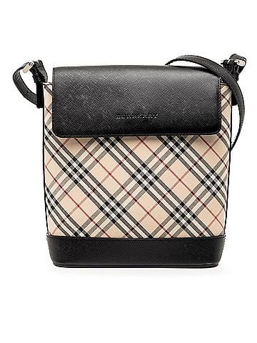 Burberry Nova Check Canvas Crossbody (view 1)