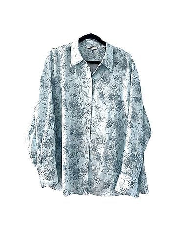 Vince. Dahlia Long Sleeve Button-Down Shirt (view 1)