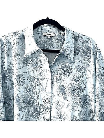 Vince. Dahlia Long Sleeve Button-Down Shirt (view 2)