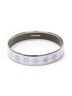 Hermes Leather Goods Purple Enamel Bangle MM One size - photo 3