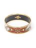 Hermes Leather Goods Red Enamel Bangle MM One size - photo 2