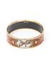 Hermes Leather Goods Red Enamel Bangle MM One size - photo 3