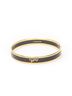 Hermes Leather Goods Black Enamel Bangle PM One size - photo 3