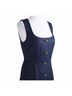 J.Crew Solid Blue Wool Dress Size 4 - photo 3