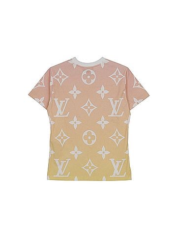 Louis Vuitton Size Logo Chain Decoration Short Sleeve T-shirt (view 2)