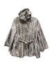 Samuel Dong Graphic Gray Tan Coat Size S - photo 1