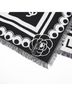 Chanel 100% Wool Black Cc Logo Scarf One size - photo 5