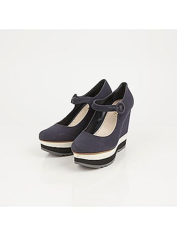 Prada Strap Platform Pumps (view 1)