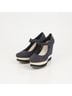 Prada 100% Leather Blue Strap Platform Pumps Size EU 39 - photo 1
