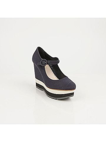Prada Strap Platform Pumps (view 2)