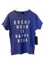 Wildfox 100% Cotton Print Blue White T-Shirt Size XS - photo 1