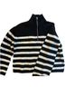 & Other Stories Stripes Black White Casual Sweaters Size S - photo 1