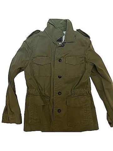 Banana Republic Army Military Jacket Jacket (view 1)