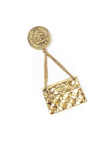 Chanel Bag Motif Brooch Pin (view 1)