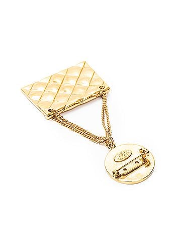 Chanel Bag Motif Brooch Pin (view 2)