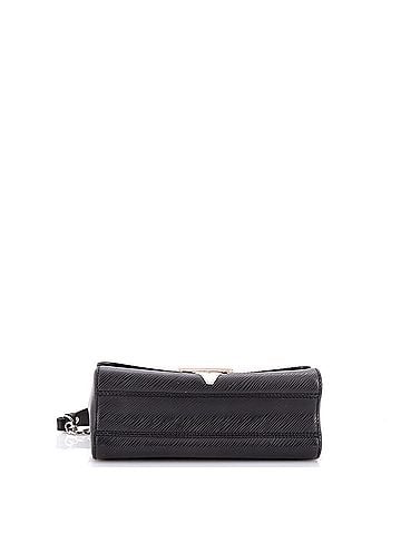 Louis Vuitton Twist Handbag Epi Leather with Monogram Canvas and Studded Leather MM (view 2)