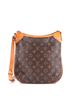 Louis Vuitton 100% Coatead Canvas Brown Odeon Handbag Monogram Canvas PM One size - photo 1