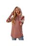 Lularoe 100% Cotton Floral Pink Red Pullover Hoodie Size S - photo 1