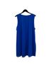 Worthington 100% Polyester 95% Viscose 5% Spandex Solid Blue Casual Dress Size XL - photo 2