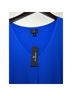 Worthington 100% Polyester 95% Viscose 5% Spandex Solid Blue Casual Dress Size XL - photo 3