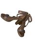 Top Moda Gold Heels Size 6 - photo 1