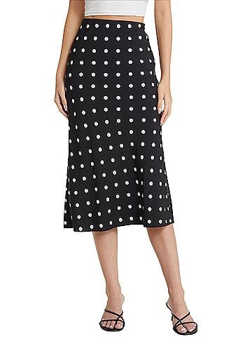 Madewell Layton Midi Slip Casual Skirt (view 1)