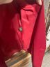 Giorgio Sant'Angelo 100% Wool Red Blazer Size 12 - photo 7