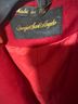 Giorgio Sant'Angelo 100% Wool Red Blazer Size 12 - photo 4