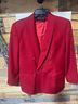 Giorgio Sant'Angelo 100% Wool Red Blazer Size 12 - photo 3