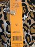 Tory Burch 100% Cotton Animal Print Tan Black Long Sleeve Button-Down Shirt Size 10 - photo 5