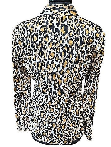 Tory Burch Brigitte Blouse Long Sleeve Button-Down Shirt (view 2)