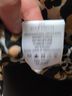 Tory Burch 100% Cotton Animal Print Tan Black Long Sleeve Button-Down Shirt Size 10 - photo 7