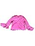 DressBarn 100% Polyester 100% Polyester Solid Pink Long Sleeve Blouse Size M - photo 2