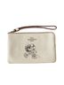 Coach 100% Leather White Makeup Bag One size - photo 1
