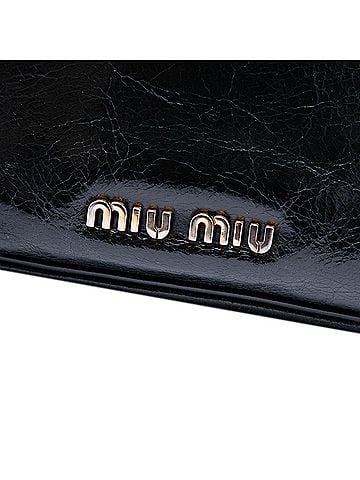 Miu Miu Vitello Shine Trapu Crossbody (view 2)