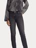 Ralph Lauren 100% Polyester Print Black Gray Long Sleeve Blouse Size S - photo 6