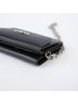 OFF-WHITE 100% Leather Black Black Leather Logo Chain Strap Wallet One size - photo 2