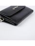 OFF-WHITE 100% Leather Black Black Leather Logo Chain Strap Wallet One size - photo 10