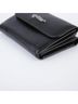 OFF-WHITE 100% Leather Black Black Leather Logo Chain Strap Wallet One size - photo 7