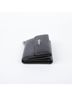OFF-WHITE 100% Leather Black Black Leather Logo Chain Strap Wallet One size - photo 8