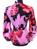 Tuckernuck Floral Pink Red Blazer Size 4 - photo 2