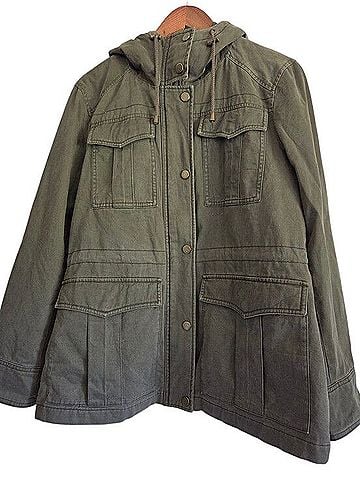 Lucky Brand Hooded Utility Anorak Field Jacket Jacket (view 1)