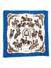 Hermes Leather Goods Blue Scarf One size - photo 2