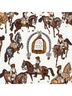 Hermes Leather Goods Blue Scarf One size - photo 3