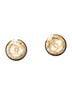 Chanel Black CC Button Clip On Earrings One size - photo 3