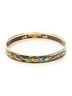 Hermes Leather Goods Black Enamel Bangle PM One size - photo 2