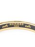 Hermes Leather Goods Black Enamel Bangle PM One size - photo 4