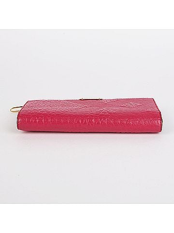 Burberry Pink Leather Long Wallet (view 2)