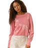 LoveShackFancy Pink Pullover Sweater Size L - photo 1
