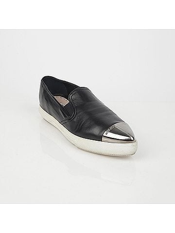 Miu Miu Metal Cap Slip-on Sneakers Size (view 2)